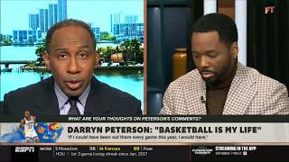 FIRST TAKE | Kansas' Darryn Peterson breaks silence about missing games: "Basketball is my life"