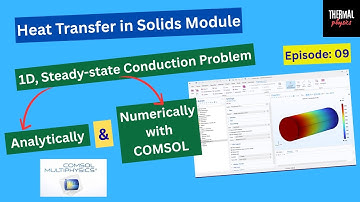 1D, Steady-State Conduction Problem | Heat Transfer in Solids Module | COMSOL Multiphysics