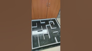 Demo Micromouse maze 6x6 - Flood Fill Algorithm