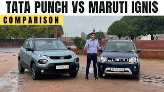 Tata Punch vs Maruti Suzuki Ignis