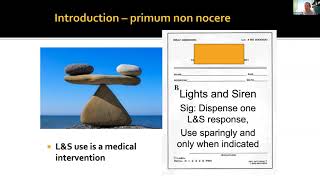 EMS Quality Improvement Partnership Reducing Lights and Siren in EMS Webinar 12 16 21 Recording