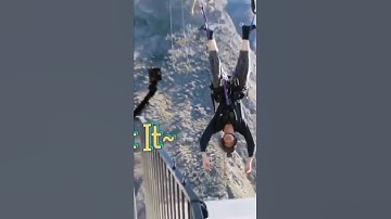 Thumbnail of baby jungkookie doing bungee jumping🥺💫❤