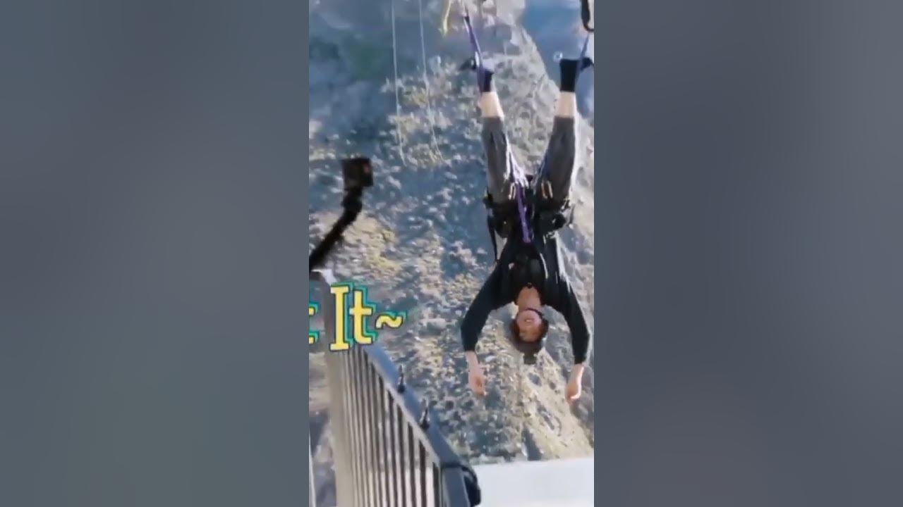 baby jungkookie doing bungee jumping🥺💫❤ baby jungkookie doing bungee jumping🥺💫❤