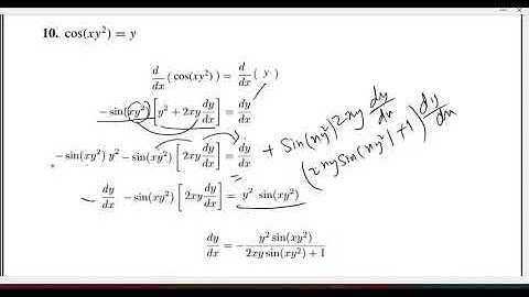 Calculus 1 Ex # 3.1 Q # 3-12 Topics in Differentiation: Implicit Differentiation