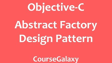 Abstract Factory Design Pattern In Objective-C