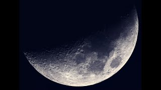 Луна 26.04.2023 в 72-мм рефрактор. Камера QHY 5III V2 585C