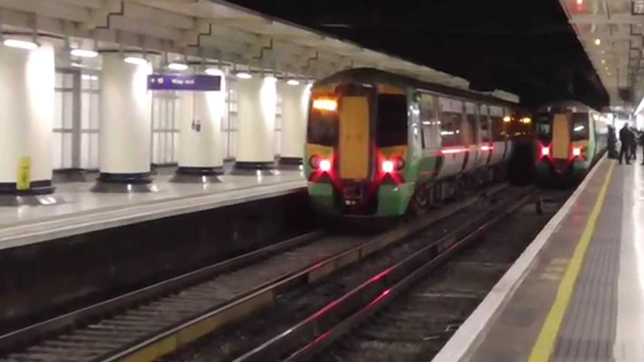 London Victoria Railway Station Friday 23rd January 2015 Youtube
