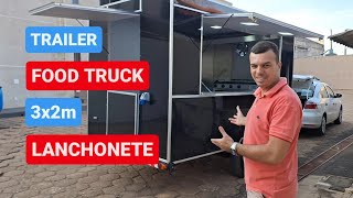 Trailer de Lanches Completo. Conheça um trailer lanchonete pronto para trabalhar. screenshot 5