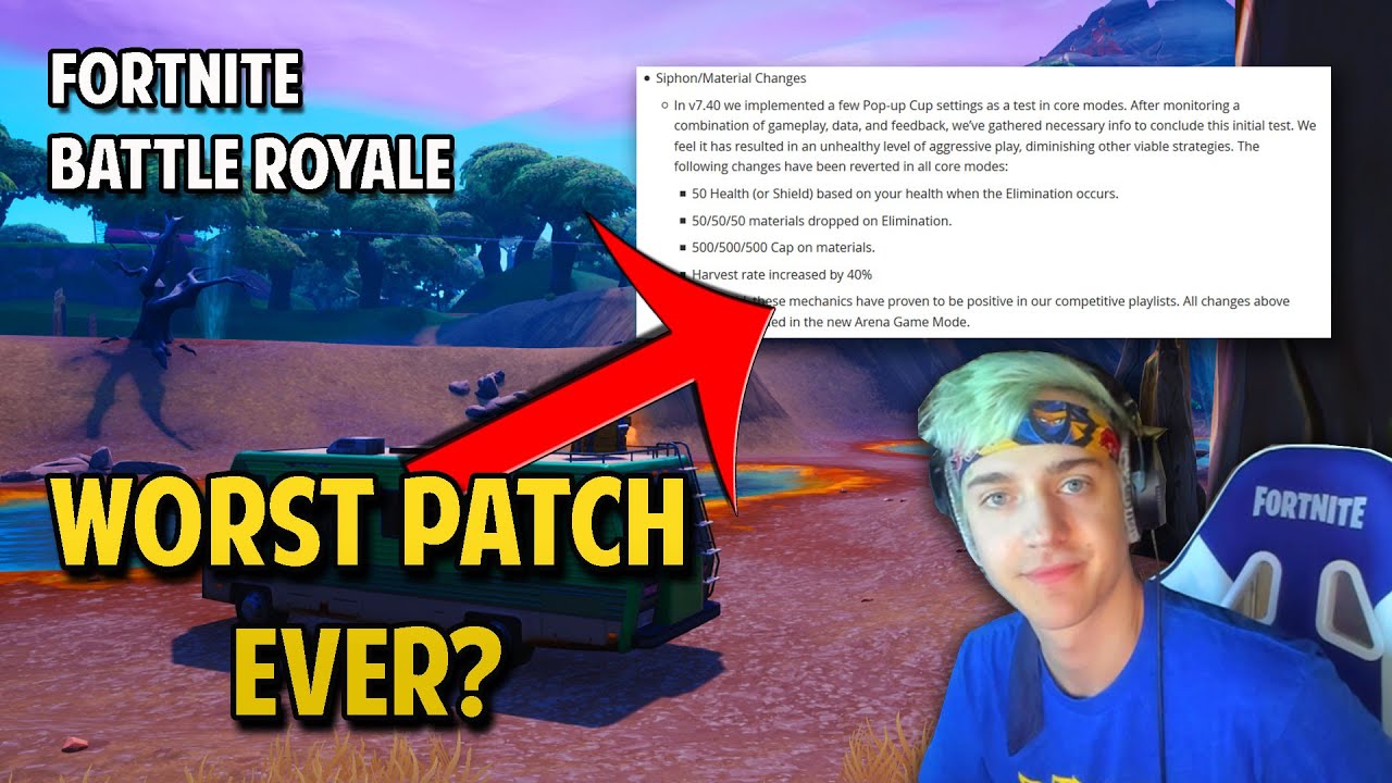 Why Patch 8.20 is WRONG! (Fortnite Battle Royale)