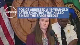 15-year-old arrested after shooting that killed 3 near the Space Needle