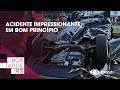 Acidente impressionante em Bom Princípio