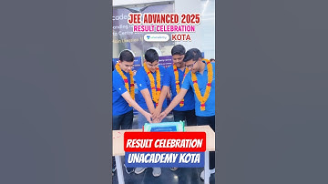 🔴JEE ADVANCED 2025 RESULT CELEBRATION Unacademy KOTA 🔥 #jeeadvanced #trending #viral #shorts