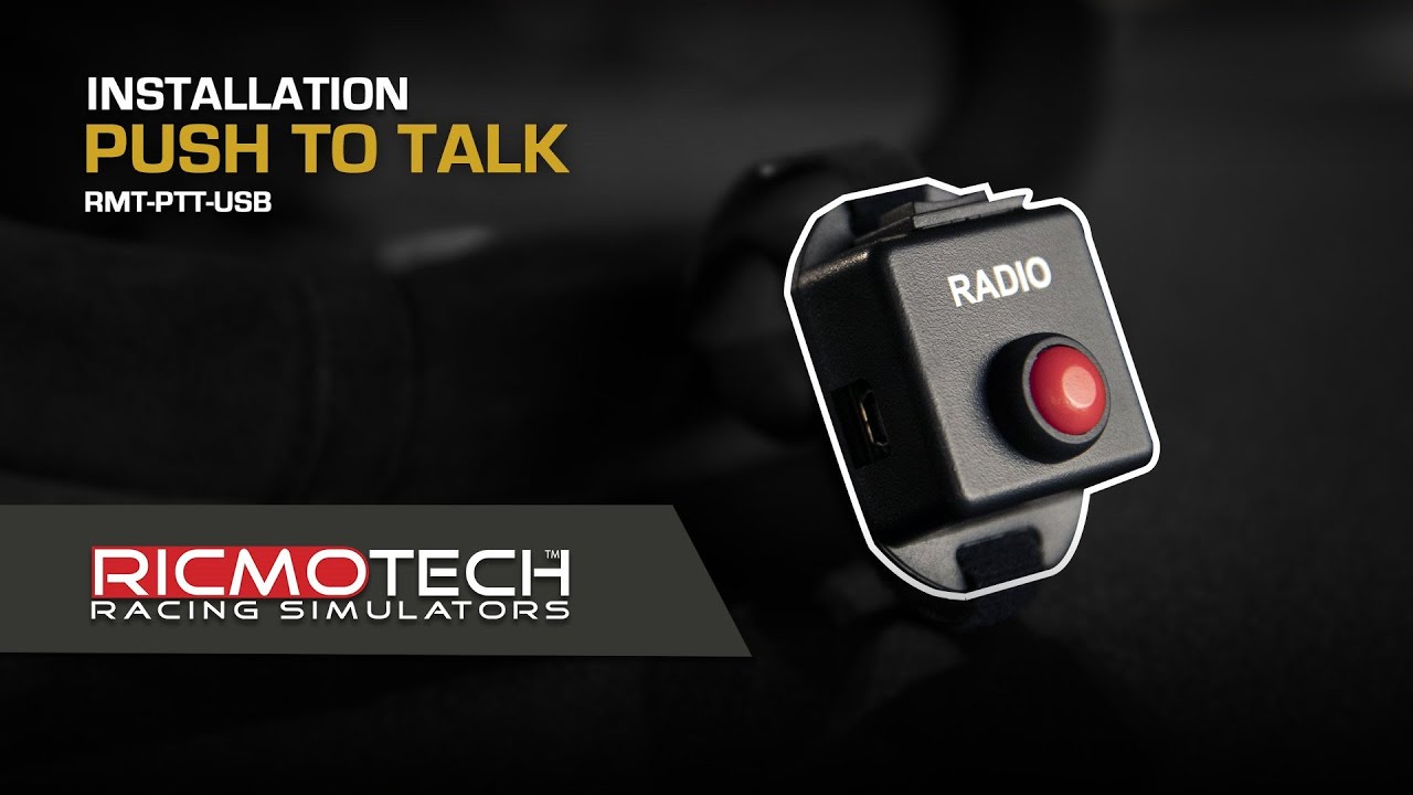 Ricmotech USB PushtoTalk 3 Function Installation YouTube