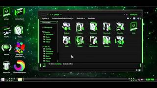 Aliengreen ThemePack win8