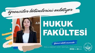 Öğrenciler Bölümlerini Anlatıyor /  Hukuk Fakültesi Tanıtımı