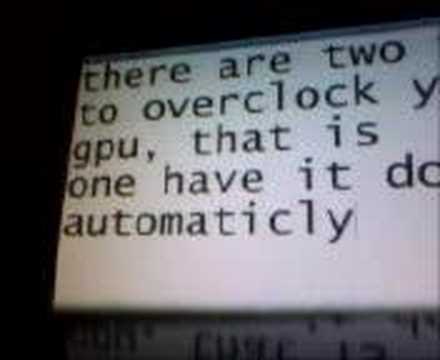 OverClocking ATI Graphics Cards