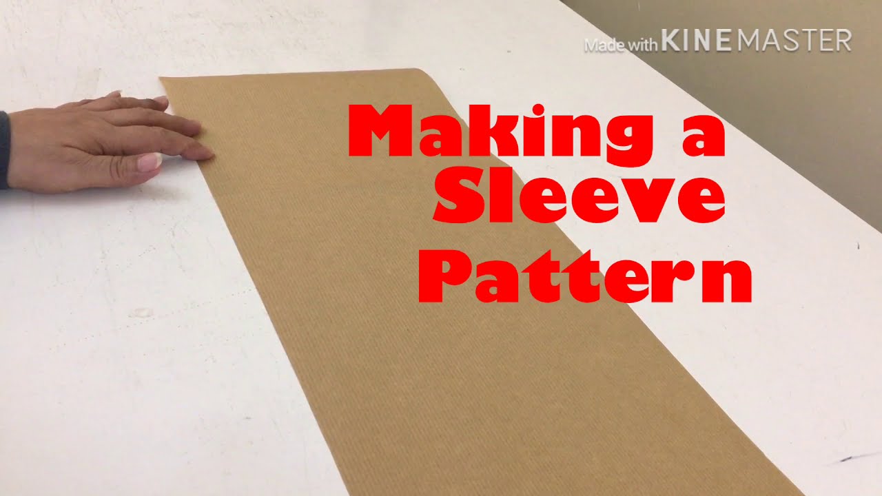 HOW TO MAKE SLEEVE PATTERN FOR BEGINNERS Sewing Tutorial YouTube how-to-make-sleeve-pattern-for-beginners-sewing-tutorial-youtube