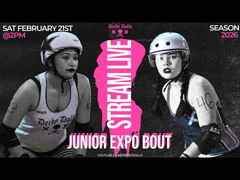 LADD 2026: Junior LA Derby Dolls: White Lightning vs. Black Metal