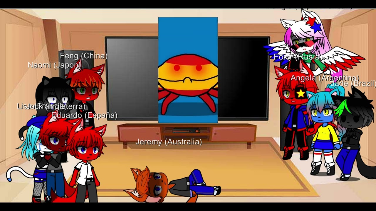 Paises Reaccionan a: La venganza de surafrica (Partes 1-8) // (Credito a: @countryballsespana3552