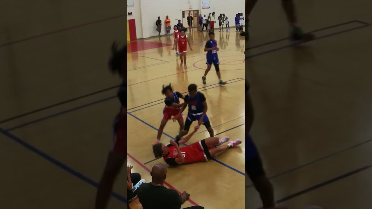 Fight During A Basketball Tournament At Stafford High School In Houston Texas Short