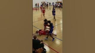 Fight during a Basketball Tournament at Stafford High School in Houston, Texas #short