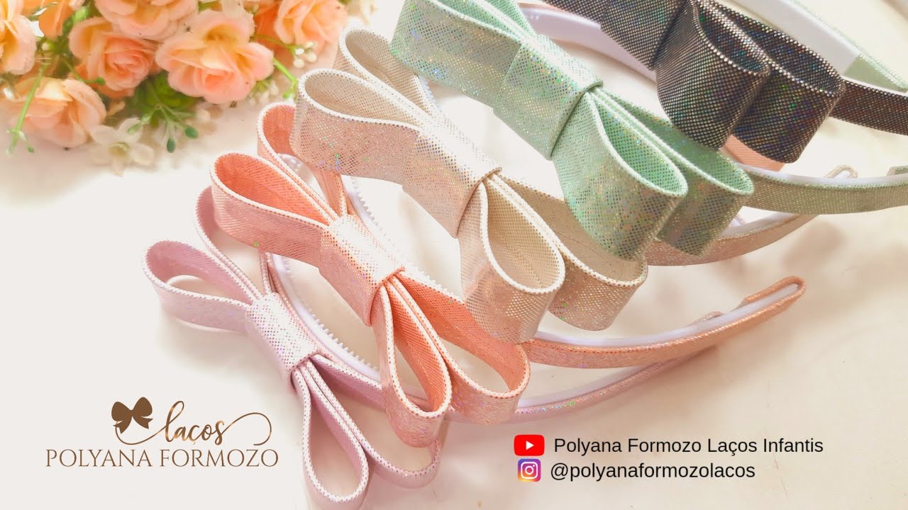 Tudo sobre o Acessório de Cabelo Infantil MAIS VENDIDO no momento By Polyana Formozo 
