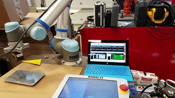 Keyence LJ7000 UR Robot Tracking Demo