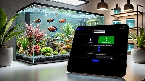 Robo-Tank Custom Rules – Real-Time Advanced Aquarium Controller Automation for Full Control