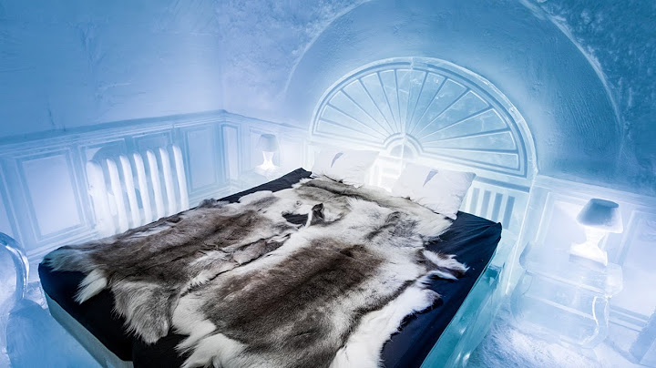 The World's First Permanent Ice Hotel