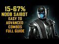 'NOOB SAIBOT' Basic to Advance Combo Guide Mortal Kombat 11 [15-67%]