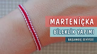 Marteniçka Bileklik Yapımı / Martenitsa Bileklik Yapımı / DIY / 94