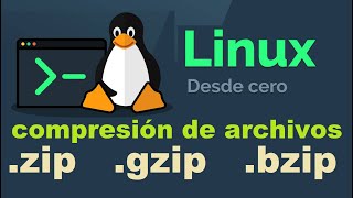 Linux Course from Scratch for Beginners | Compressing Files (GZIP, BZIP, ZIP) (Video 36)