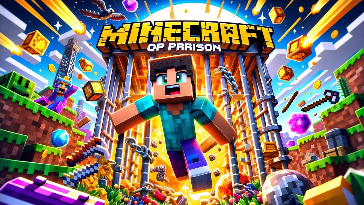 Brand new season on op prison server!! (mcpe+java)1.20 2023 - YouTube