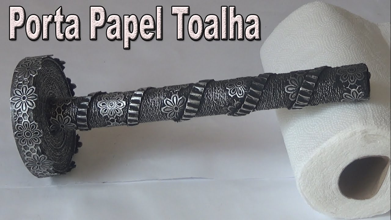 PORTA PAPEL TOALHA  DE CD E ROLO DE PAPEL