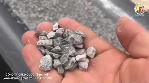 Dây chuyền nghiền cát nhân tạo từ đá vôi và công nghệ tách bụi khô đầu tiên tại Việt Nam