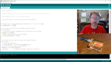 Arduino DigitalReadSerial tutorial