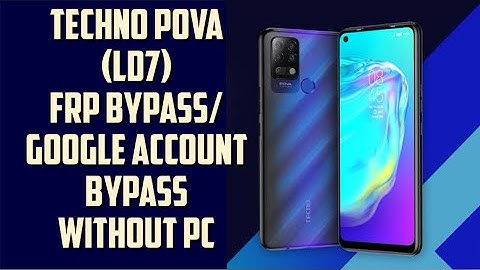Tecno LD7 Pova frp Bypass || pova google account unlock (without pc)( 2023)