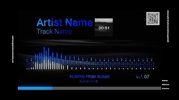 Audio Spectrum / Music Visualizer Concept S7 (Wave Gradient)- FREE After Effects Template Download
