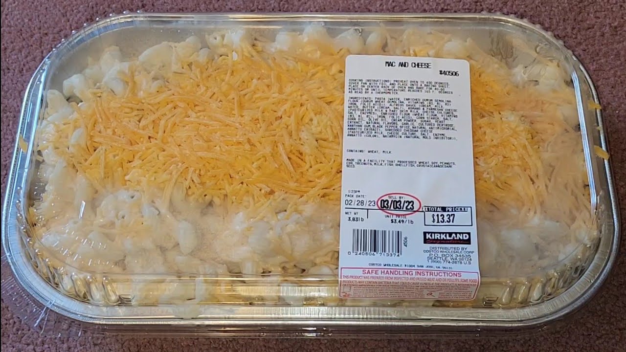 Costco Sale Item Review Mac Macaroni And Cheese Alfredo Sauce Taste Costco Sale Item Review Mac Macaroni And Cheese Alfredo Sauce Taste