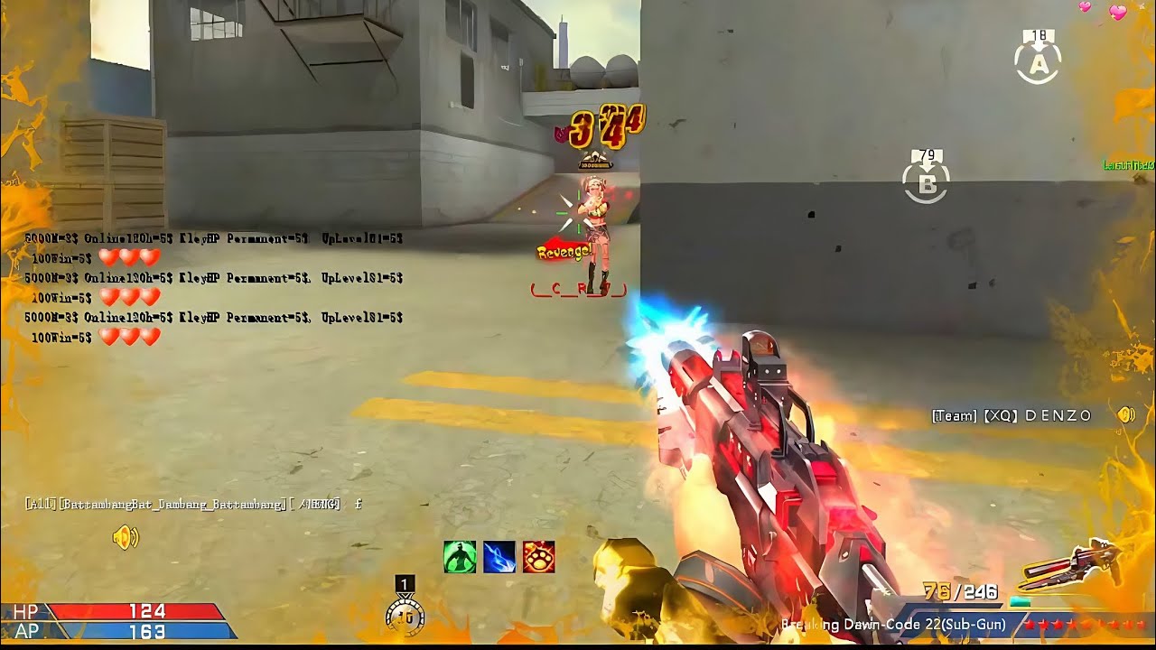 AK2 Online(Gun Breaking Dawn-code 22) លេងវគ្គ Boom Hungpu ជាមួយកា