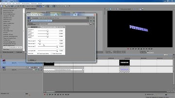 Tutoriales Vegas Pro 9.0 y 10.0 // Efecto de una Introducción #6