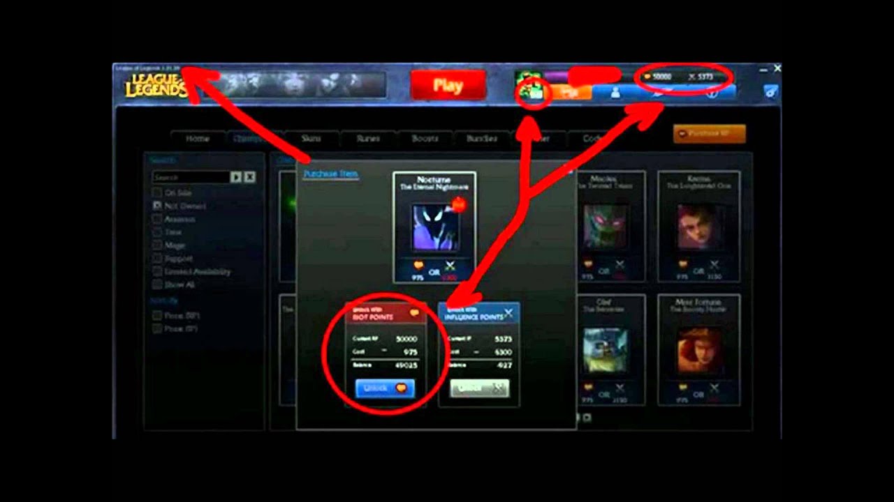 League of legends : The Best fail 50 000 RP free - YouTube