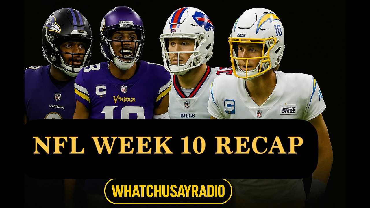 NFL Week 10 Recap | Shocking Finishes, Statement Wins & Standout Performances! 🏈🔥