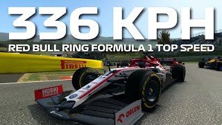 Red Bull Ring Formula 1 Top Speed Challenge 336+ KPH - Real Racing 3