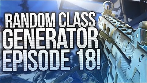 Black Ops 3 - YOU NEED GRIP ON THIS.. KUDA RANDOM CLASS! RANDOM CLASS GENERATOR #18