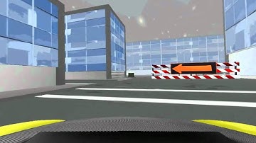 UDK Racing iOS Game - Building Map