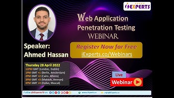 Web Application Penetration Testing Webinar