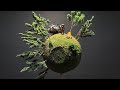 How to make a miniature planet