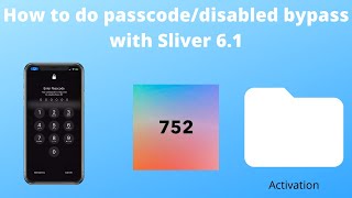 How to do passcode/disabled bypass with AppleTech752 Sliver 6.1 How to do passcode/disabled bypass with AppleTech752 Sliver 6.1