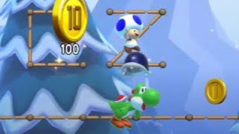 Yoshi-assisted midair tricks in Super Mario Maker 2